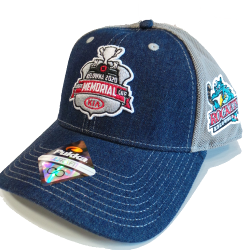 Memorial Cup Hat/ Denim Kelowna Rockets Shop