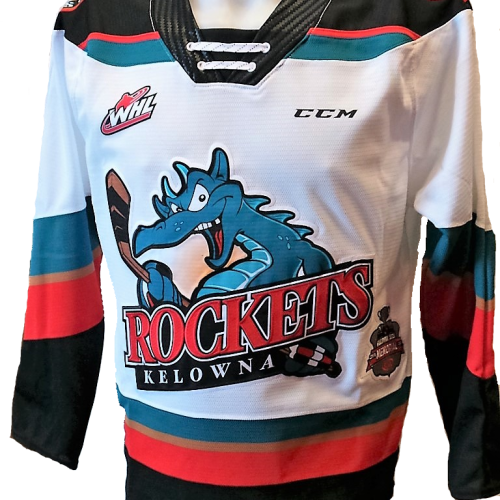 Adult White Jersey Kelowna Rockets Shop