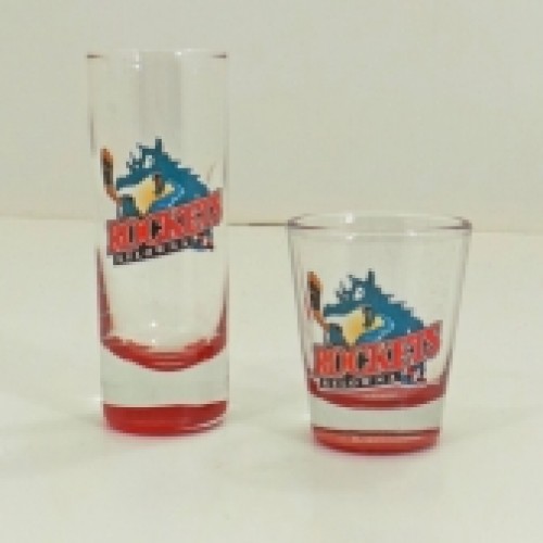 Shot Glass Tall Kelowna Rockets Shop
