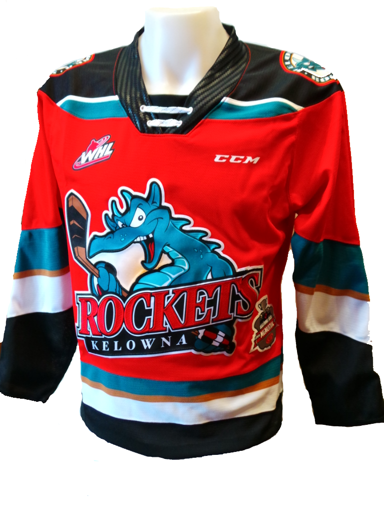 Kelowna Rockets unveil new jerseys ahead of upcoming season